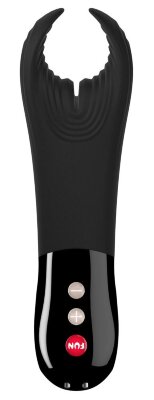 Фаллостимулятор Manta с вибрацией, цвет: черный